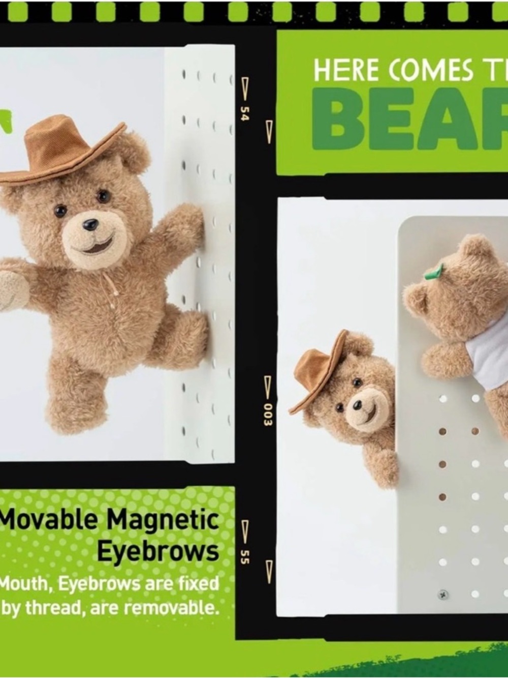 POP MART TED2 Cowboy Bear w/FREE outfit! - Picture 8 of 11